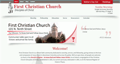 Desktop Screenshot of firstchristian.org