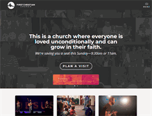 Tablet Screenshot of firstchristian.com